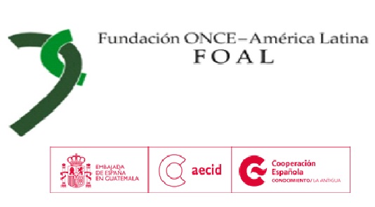 Logos Foal, Embajada de España en Guatemala, Aecid y Cooperación española conocimiento la antigua