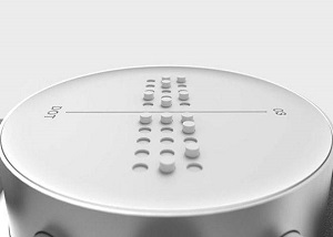 Reloj con teclas en braille (Fuente web proyecto40.com)