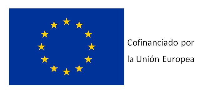 Distintivo que recuerda que el proyecto es financiado por la Unión Europea