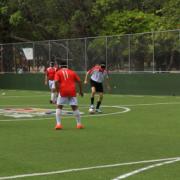 La selección entrenando