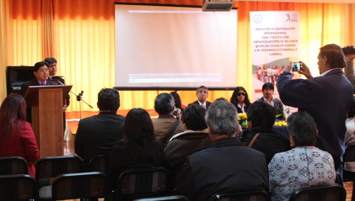 Imagen de la presentación del proyecto