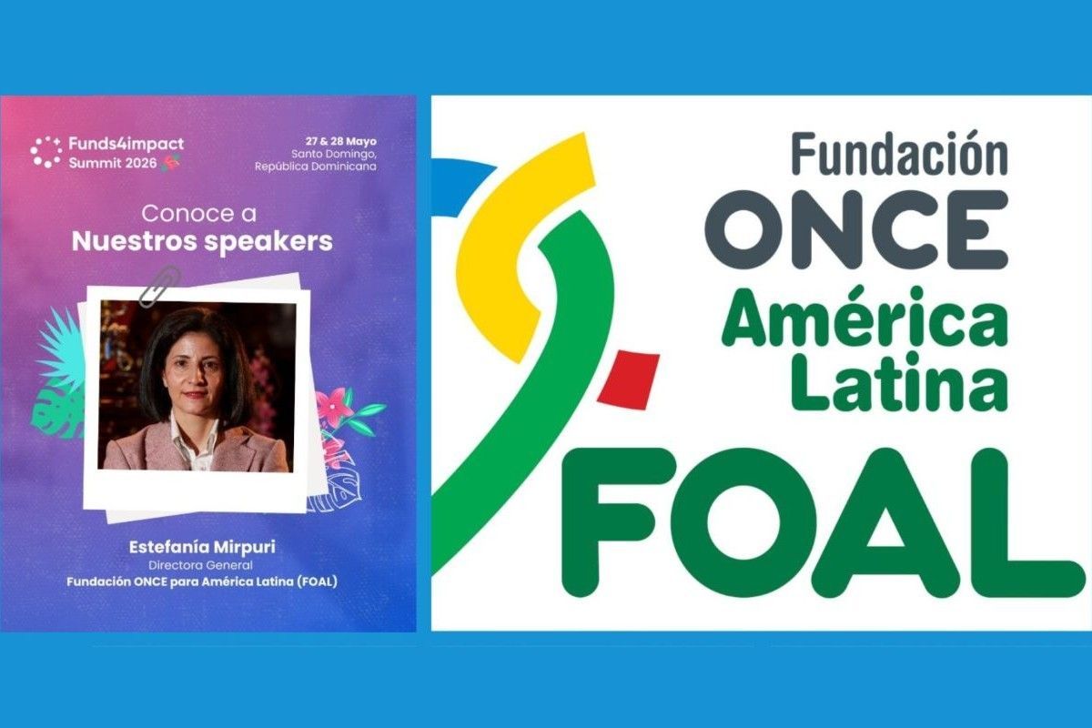 Estefanía Mirpuri en el cartel de speaker del Funds4impact Summit 2026 