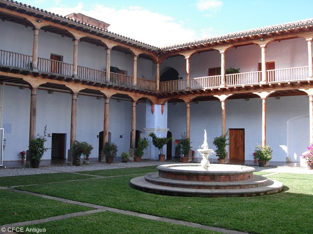 Imagen del Centro de Formación de la Cooperación española en La Antigua, Guatemala