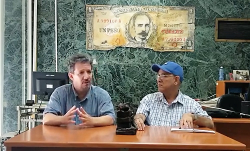 Ernesto Fernández, entrevistado por Joaquín Borges-Triana