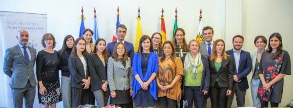 Imagen de los expertos de los siete países que conforman el Programa