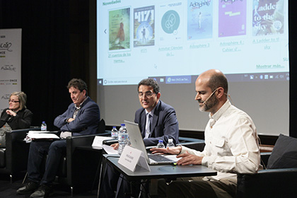 Imagen del acto celebrado en el Instituto Cervantes