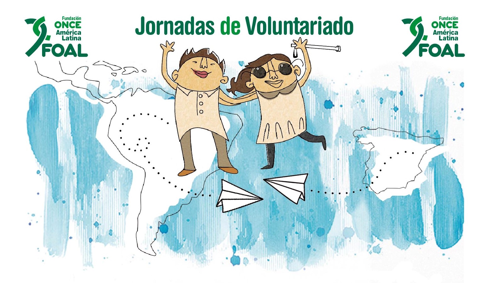 Cartel de las Jornadas de Voluntariado de FOAL